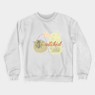 Witchy Puns - Bee Witched Crewneck Sweatshirt